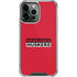 University of Nebraska Red Huskers iPhone 13 Pro Max Clear Case
